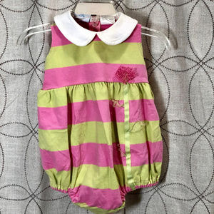 Hartstrings Baby 3-6M Girls Bubble Romper